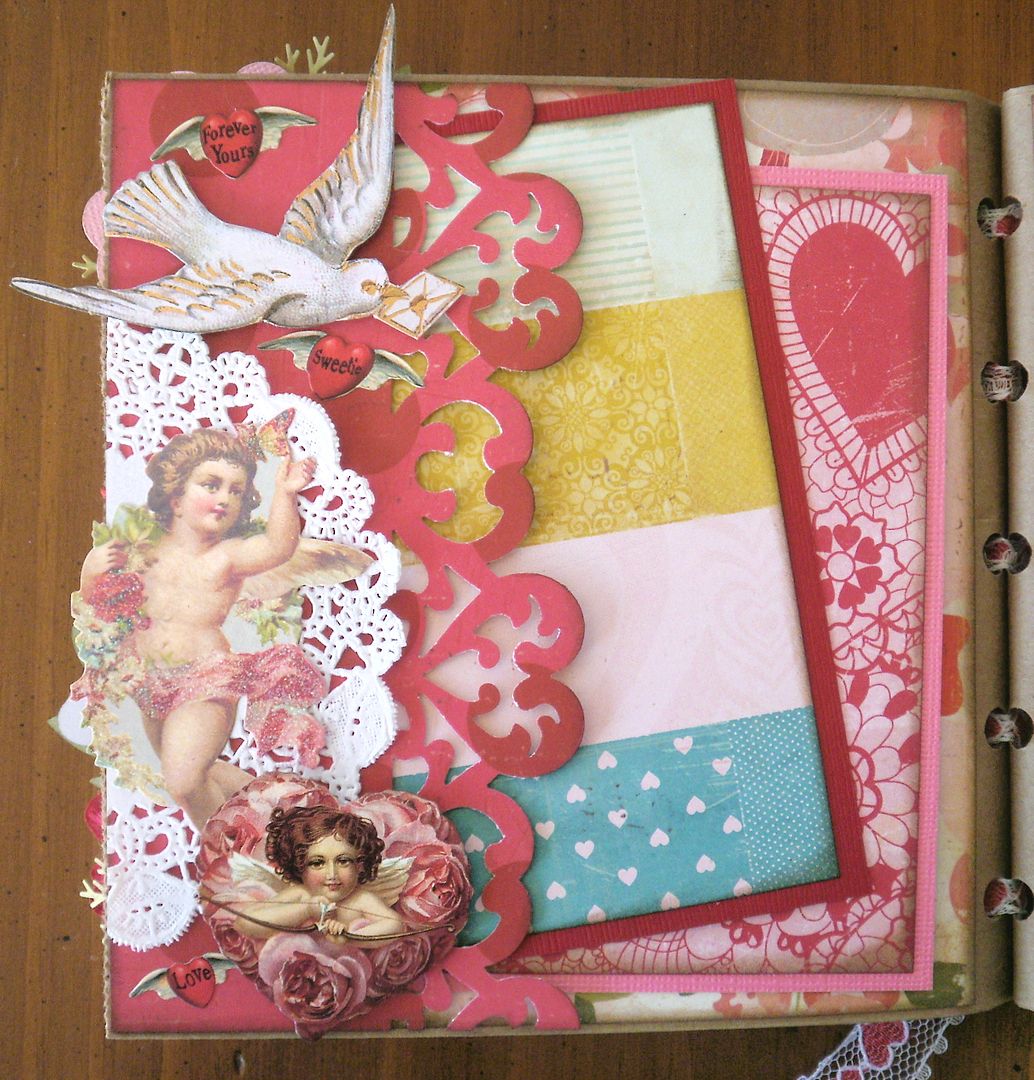 vintage valentine paper masturbation with dorsal slit