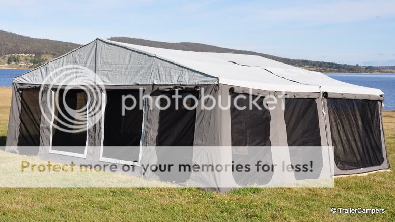 Main Tent with Canvas Annex