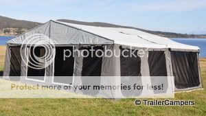 Main Tent with Canvas Annex
