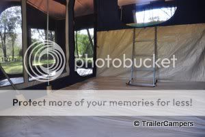 Interior of Main Tent looking towards Annex