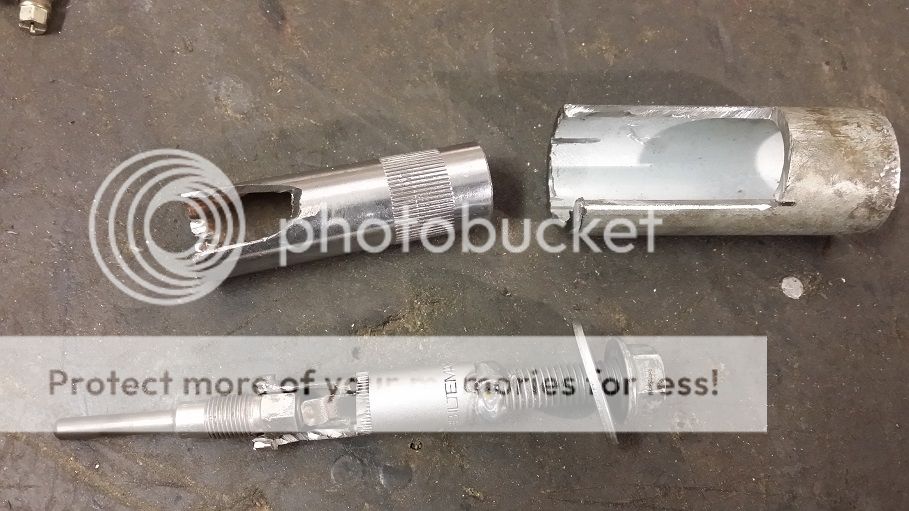 DIY stuck glow plug remover Diesel Place