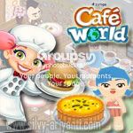 Cafe World Game on Facebook Image