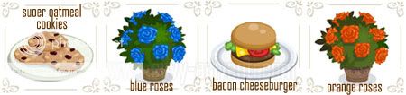 Gifts (1) on Cafe World Game (Facebook) Image