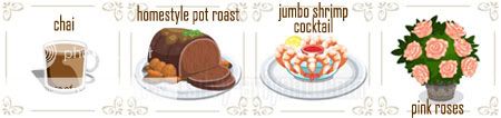 Gifts (2) on Cafe World Game (Facebook) Image