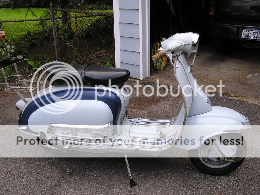 Modern Vespa Lambretta Bench Seat