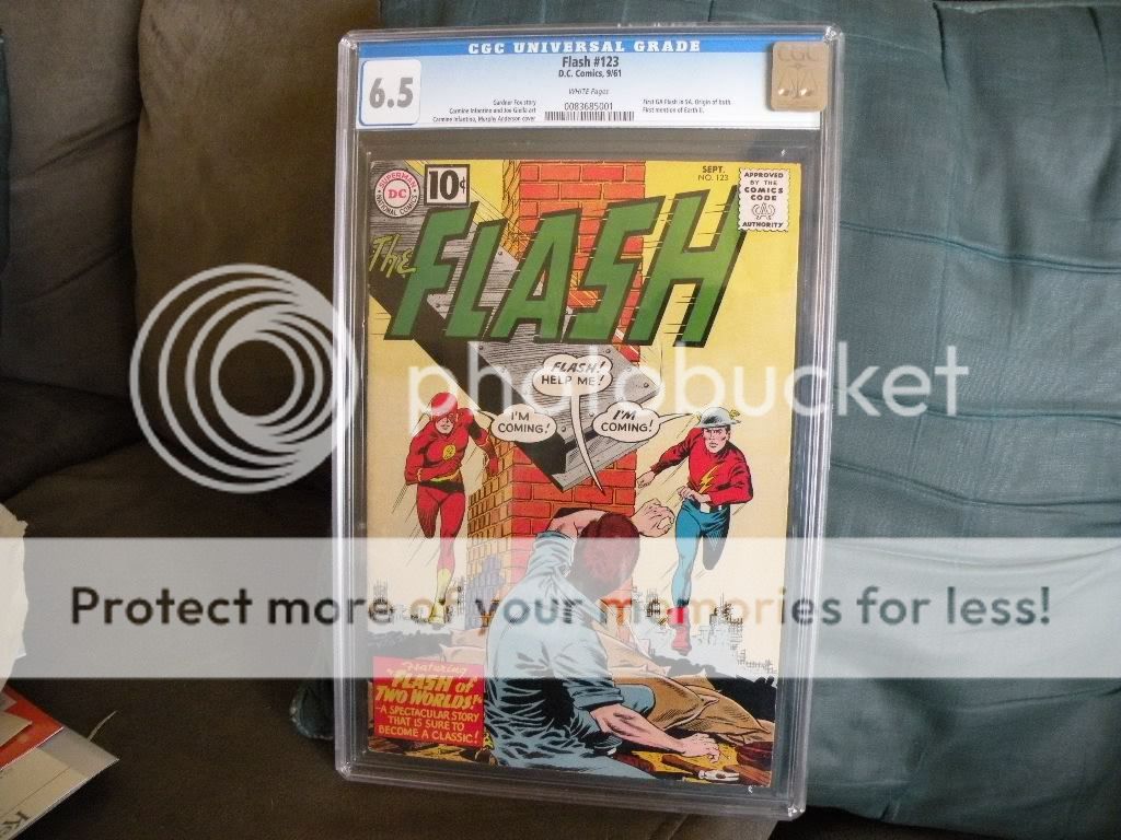FLASH 123 CGC 6.5 WHITE PAGES Golden/Silver/Bronze Age Only CGC Comic Book Collectors Chat