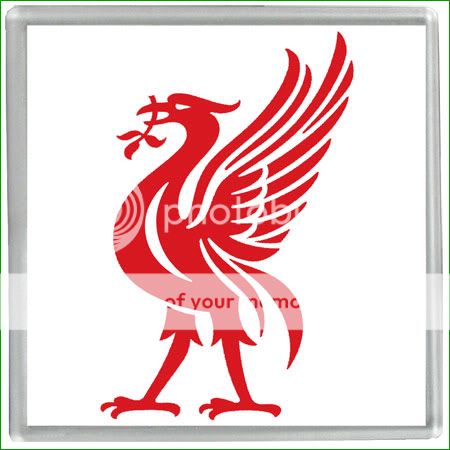 liverbird coaster liverpool fc